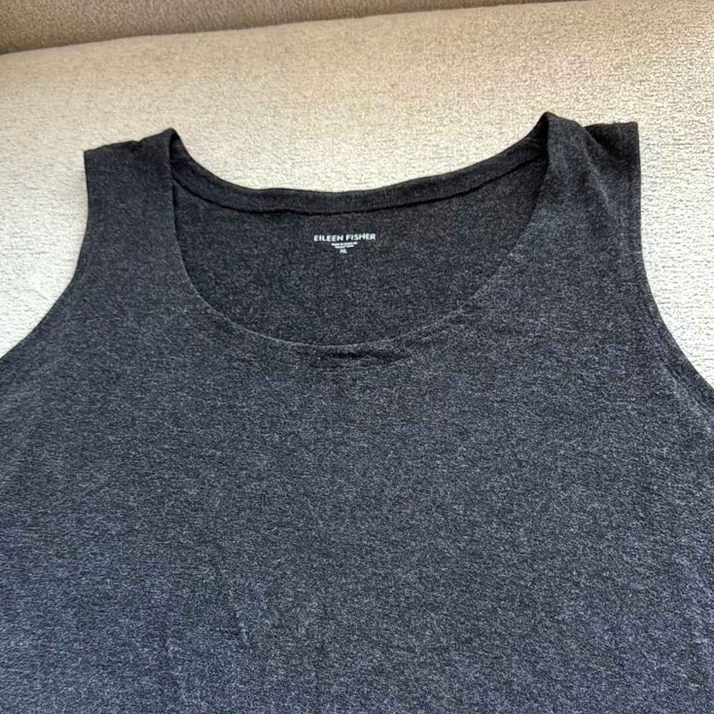 Eileen Fisher Women's Charcoal Tank Top